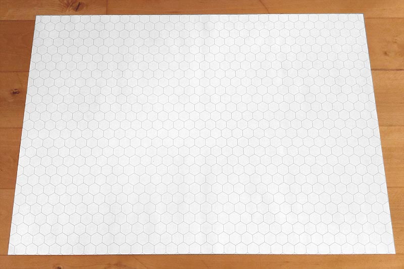 Hoja Hexagonal, Papel